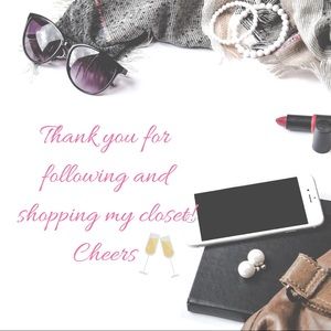 THANK YOU SO MUCH💕 NEW ITEMS SOON🥂